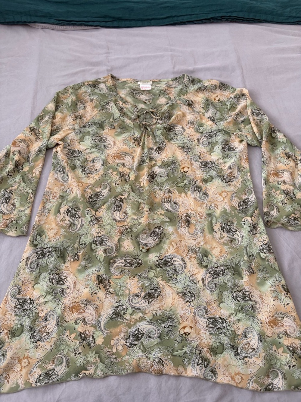 Vintage paisley dress